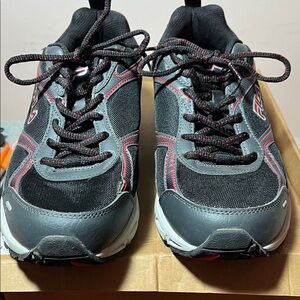 Men's Black and Gray Athletic Shoes.  Size:  10